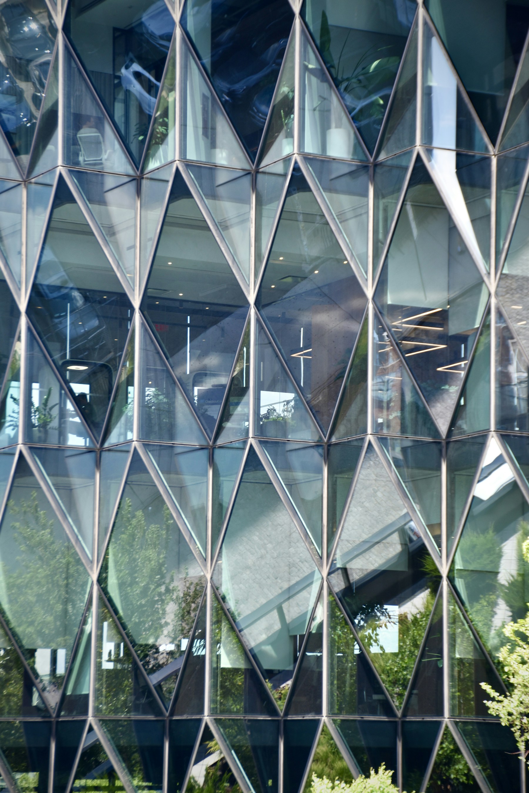 Modern architectural detail